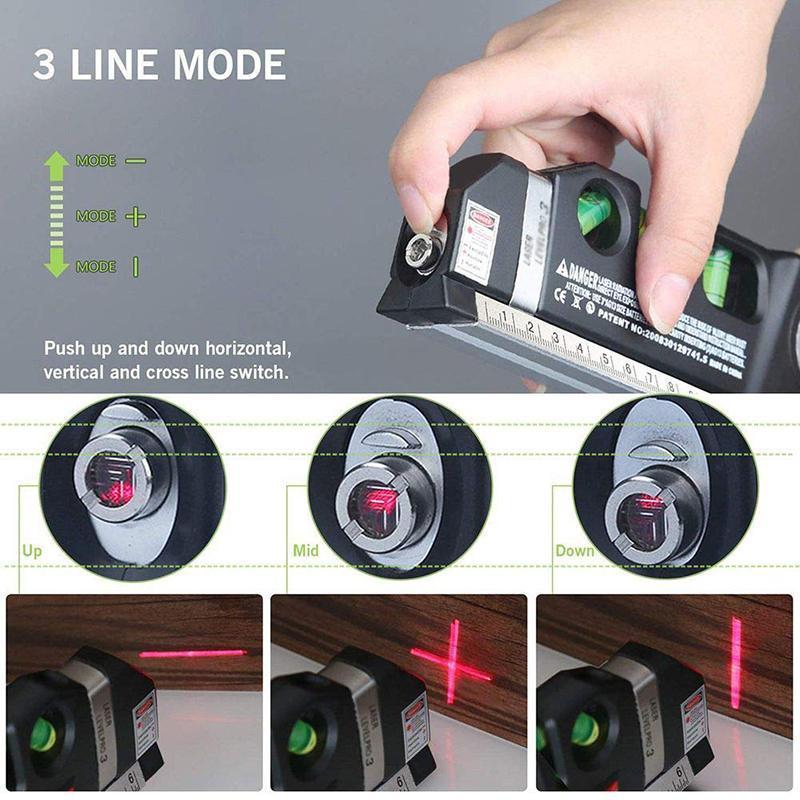 Multifunktions Laser Ebene