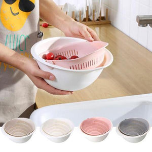 HOT SALES!!~Wash and Drain Bowl Drain Filter Basket