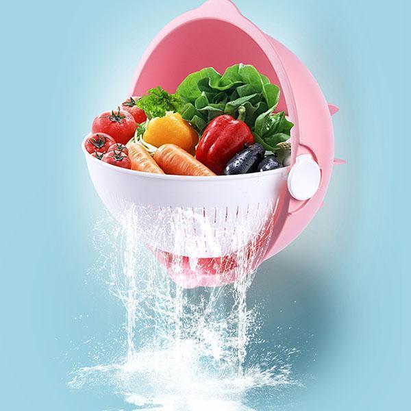 HOT SALES!!~Wash and Drain Bowl Drain Filter Basket