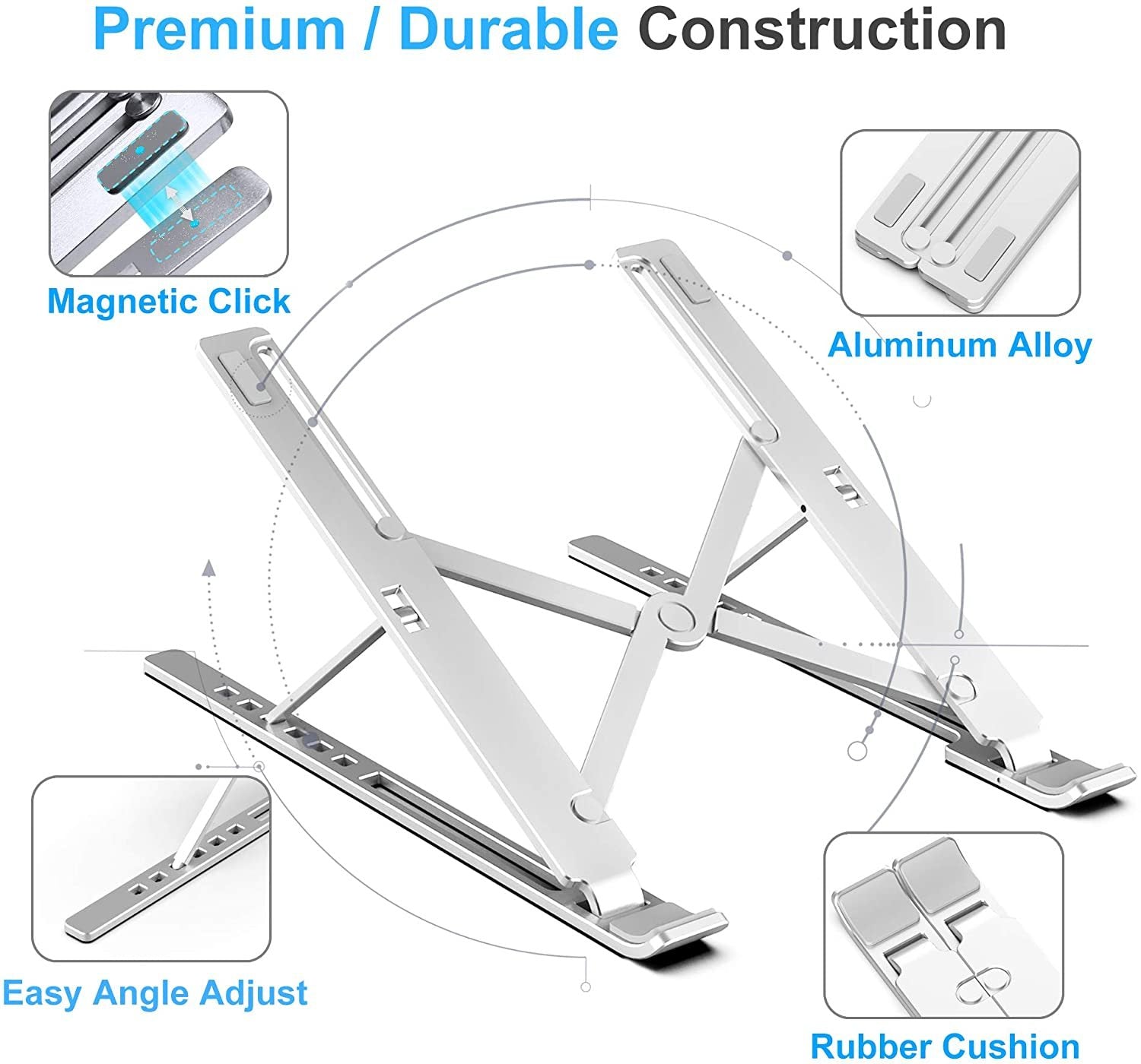 höhenverstellbarer Aluminium Laptopständer