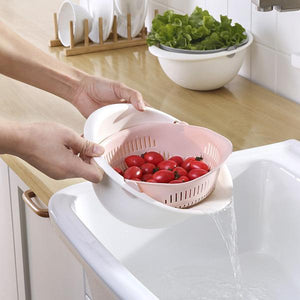 HOT SALES!!~Wash and Drain Bowl Drain Filter Basket