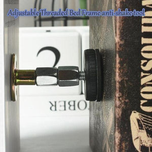 Adjustable Threaded Bed Frame anti-shake tool