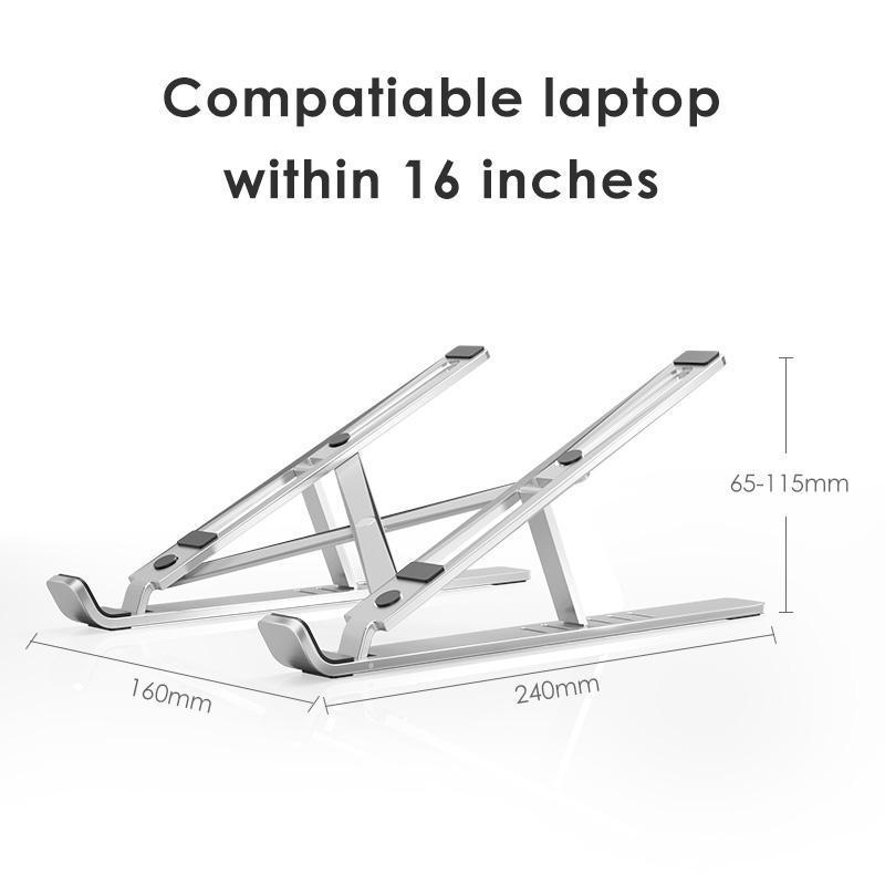 höhenverstellbarer Aluminium Laptopständer