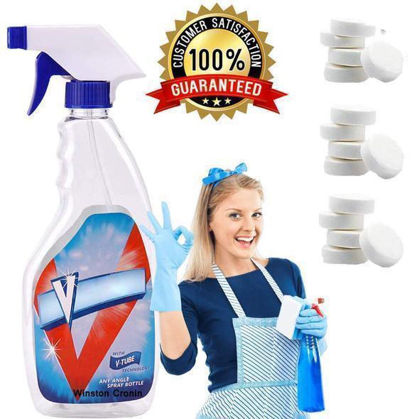 Multi Functional Effervescent Spray Cleaner Set