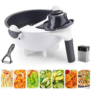 Multi-functional Rotate Kitchen Shredder Grater Slicer